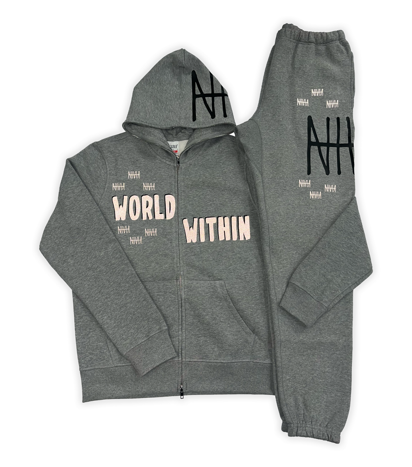 V2 ZIP UP SUIT ( GRAY )